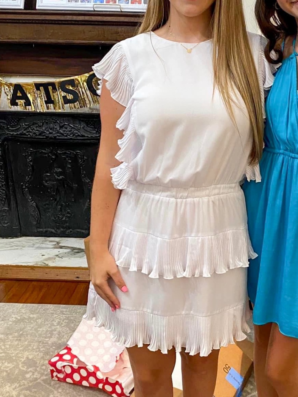 TCEC Lavender Ruffled Mini Dress - Picture 5 of 5